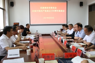 陜西商洛市委召開慶祝中國(guó)共產(chǎn)黨成立100周年統(tǒng)一戰(zhàn)線座談會(huì)